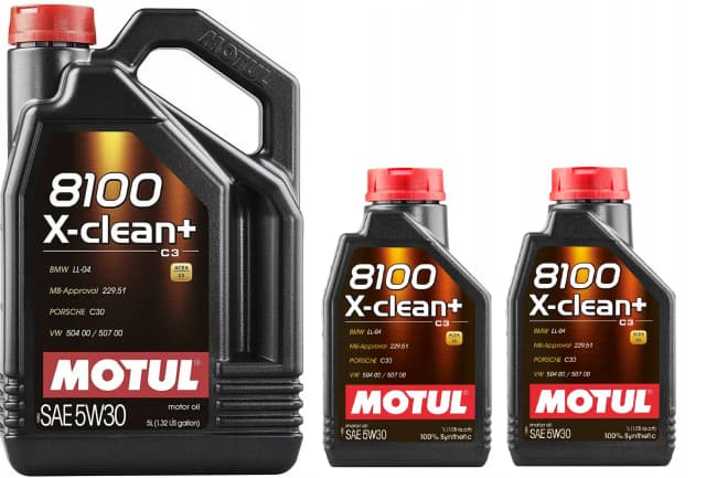 Motul 8100 X-CLEAN+ 5W-30 - idealny olej dla nowoczesnych silników